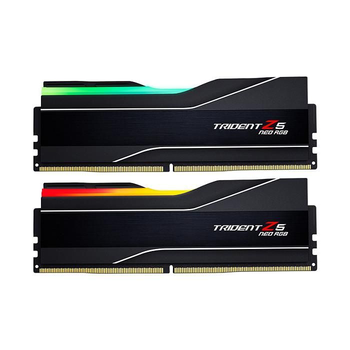 G.Skill Trident Z5 Neo RGB DDR5 32GB (2x16GB) 6000MHz CL30 Black F5-6000J3038F16GX2-TZ5NR