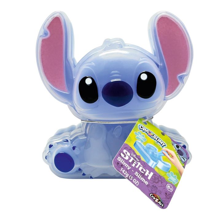 Lexibook Slim01D Contenedor Slime 3D Stitch Disney - Recipiente con 140 gramos de Slime y Confeti para Niños +6 Años Lexibook Slim01D Contenedor Slime 3D Stitch Disney - Recipiente con 140 gramos de Slime y Confeti para Niños +6 Años