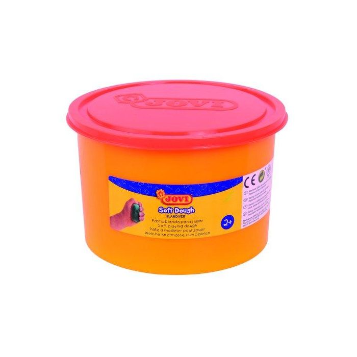 Plastilina Jovi Blandiver Soft Dough 460 Gr. Naranja