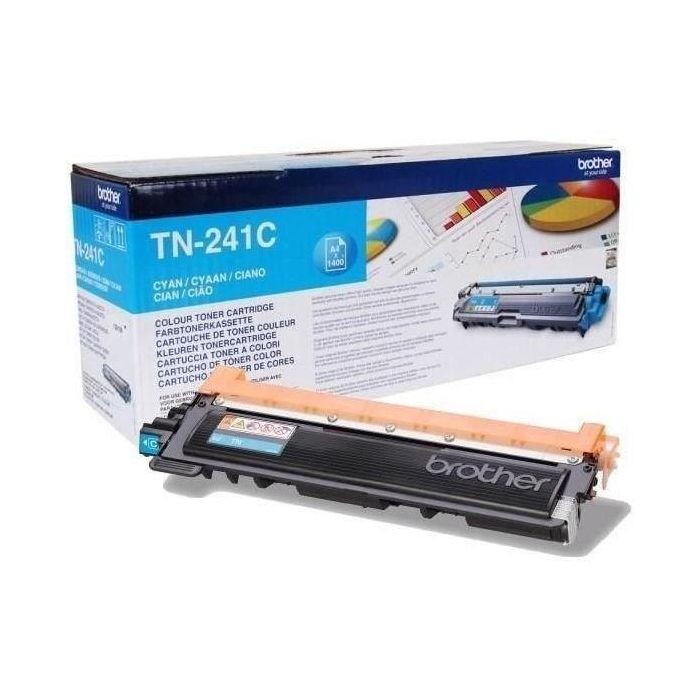 BROTHER TN241C Tóner Cian Compatible con HL3140CW/HL3150CDW/DCP9020CDW 0 BROTHER TN241C Tóner Cian Compatible con HL3140CW/HL3150CDW/DCP9020CDW 0