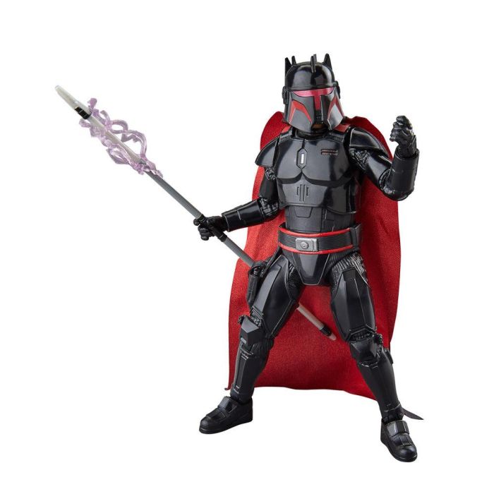 Hasbro Star Wars The Black Series Moff Gideon (Dark Trooper Armor) Figura 15 cm de The Mandalorian con 5 accesorios 5 Hasbro Star Wars The Black Series Moff Gideon (Dark Trooper Armor) Figura 15 cm de The Mandalorian con 5 accesorios 5