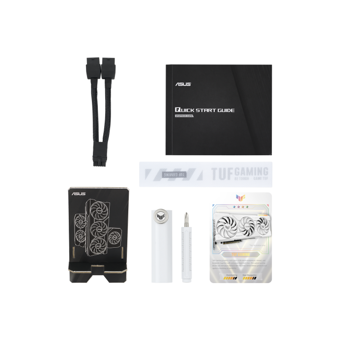 ASUS TUF Gaming TUF-RTX4070TIS-O16G-WHITE-GAMING NVIDIA GeForce RTX 4070 Ti SUPER 16 GB GDDR6X 13