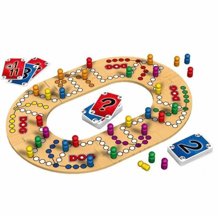 Schmidt Spiele Juego de mesa Dog Deluxe - De 2 a 6 jugadores, duración 30-45 min, a partir de 8 años 2