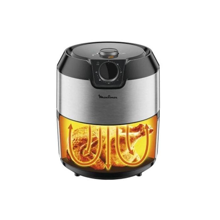 Freidora sin Aceite Moulinex Easy Fry Classic Blanco 1450 W 4,2 L 2 Freidora sin Aceite Moulinex Easy Fry Classic Blanco 1450 W 4,2 L 2