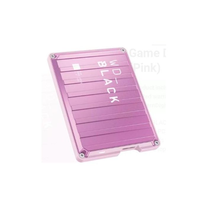 Western Digital WD HD Externo P10 Game Drive 2TB Pink 2.5 WDBA2W0020BPK-WES1