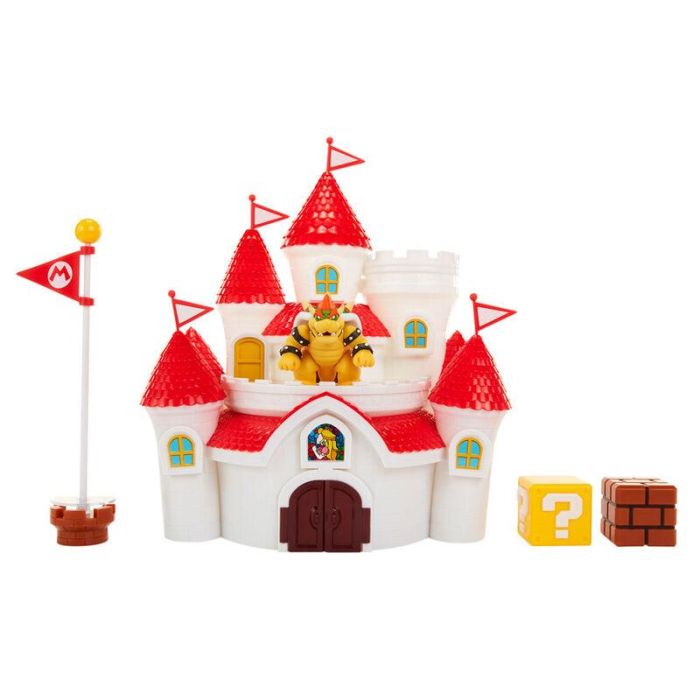 Playset Mushroom Kingdom Castle Mario Bros Nintendo 1 Playset Mushroom Kingdom Castle Mario Bros Nintendo 1