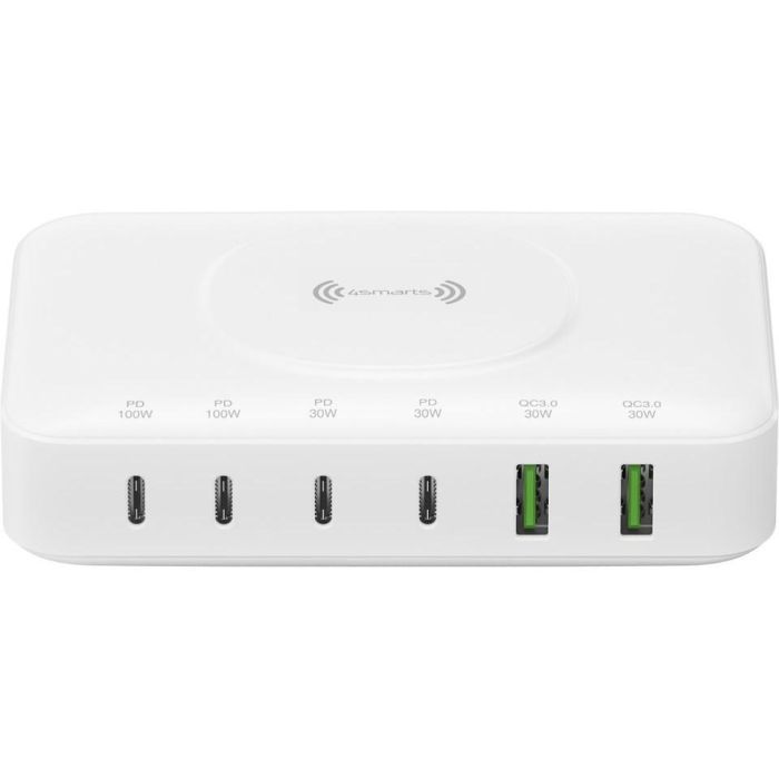 4smarts 7in1 GaN Ladestation 100W Wireless Charger. wei 0 4smarts 7in1 GaN Ladestation 100W Wireless Charger. wei 0