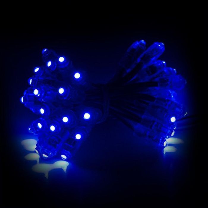 Pixel LED 0.1W 2Lm 9Mm 5V Epistar (Cadena 50 Unidades) Azul 50.000H [DE-PIX-9-B] 1
