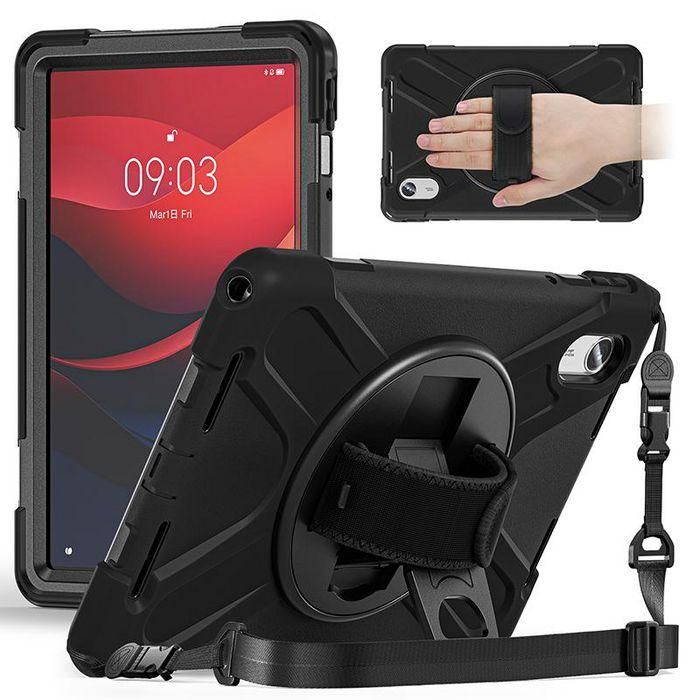 eSTUFF Funda AUSTIN Defender para Lenovo TAB M11 2024 / K11 2024 Negra, Antigolpes con Soporte Giratorio y Correa 4 eSTUFF Funda AUSTIN Defender para Lenovo TAB M11 2024 / K11 2024 Negra, Antigolpes con Soporte Giratorio y Correa 4