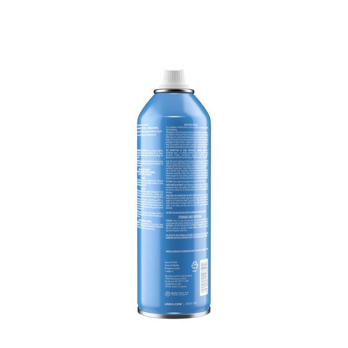 Andis Spray Refrigerante 5 en 1 439g - Refrigerante, Desinfectante, Lubricante, Limpiador y Antioxidante para Cuchillas Andis Spray Refrigerante 5 en 1 439g - Refrigerante, Desinfectante, Lubricante, Limpiador y Antioxidante para Cuchillas
