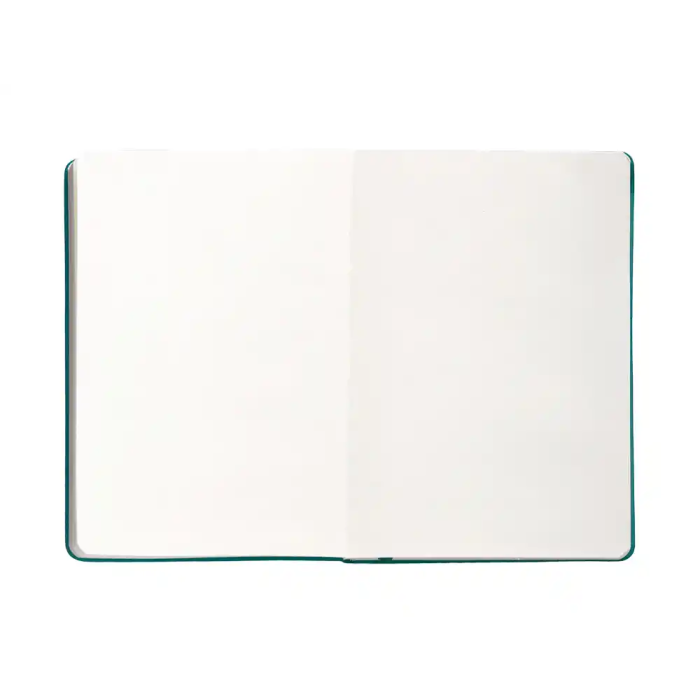 Antartik Cuaderno Tapa Dura A4 Hojas Lisas Verde Aguamarina 100 Hojas 80gr FSC 7