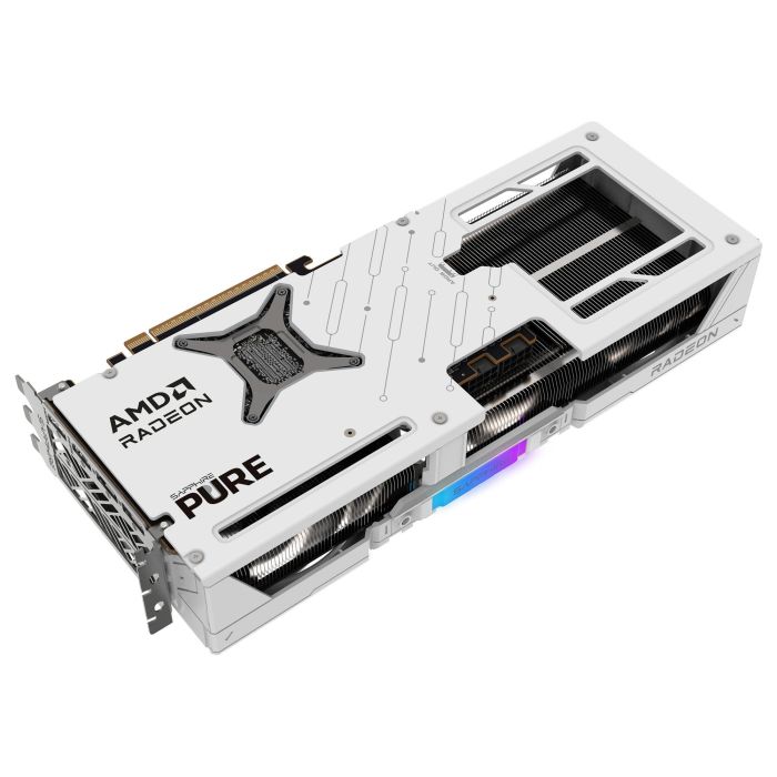 Sapphire RX 9070 XT 16GB GDDR6 3 Fan Blanco PCI Express 5.0 4