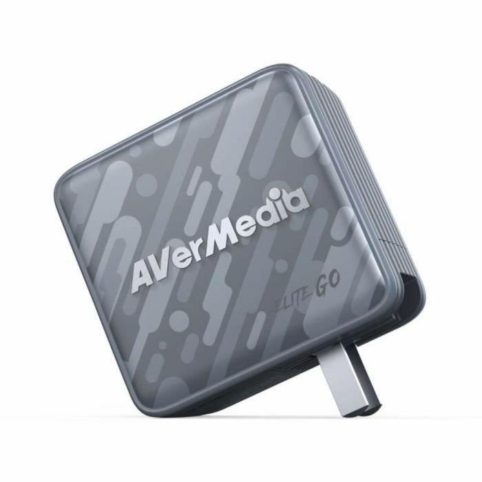 AVERMEDIA EliteGO (GC313Pro) 100W GaN Cargador Rápido USB-C PD 3.0, HD Negro 3