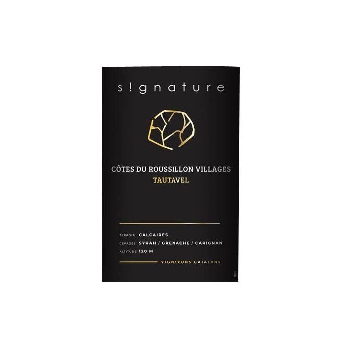 Signature Tautavel 2020 Côtes du Roussillon Villages - Vino tinto Languedoc