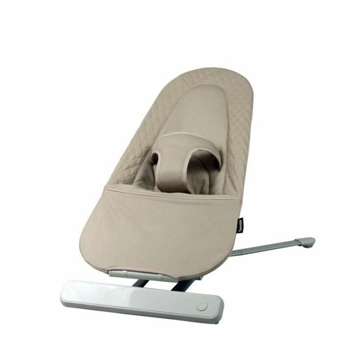 Bambisol LOO1702777796674 Mecedora de Diseño Ergonómica, 2 Posiciones de Asiento, para Bebés desde Nacimiento hasta 9 kg, Color Beige Bambisol LOO1702777796674 Mecedora de Diseño Ergonómica, 2 Posiciones de Asiento, para Bebés desde Nacimiento hasta 9 kg, Color Beige