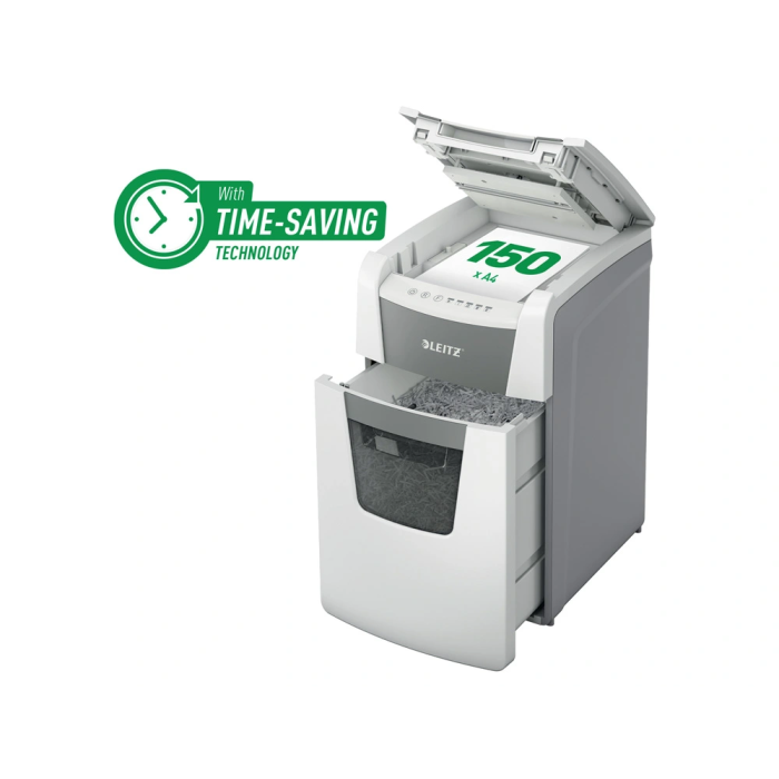 Trituradora de Papel Micro Corte Leitz IQ 150 Autofeed P5 4