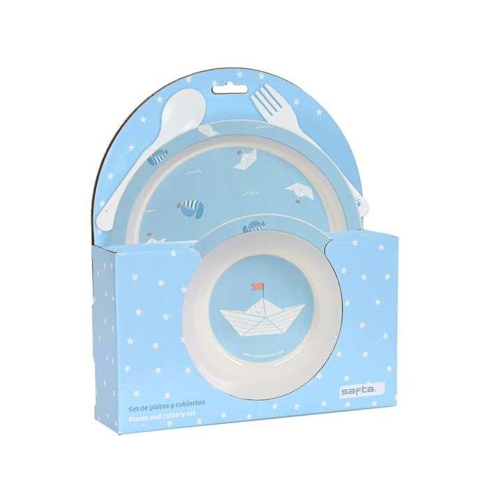 Set de Menaje Infantil Safta Ship Poliuretano (4 Piezas) Set de Menaje Infantil Safta Ship Poliuretano (4 Piezas)