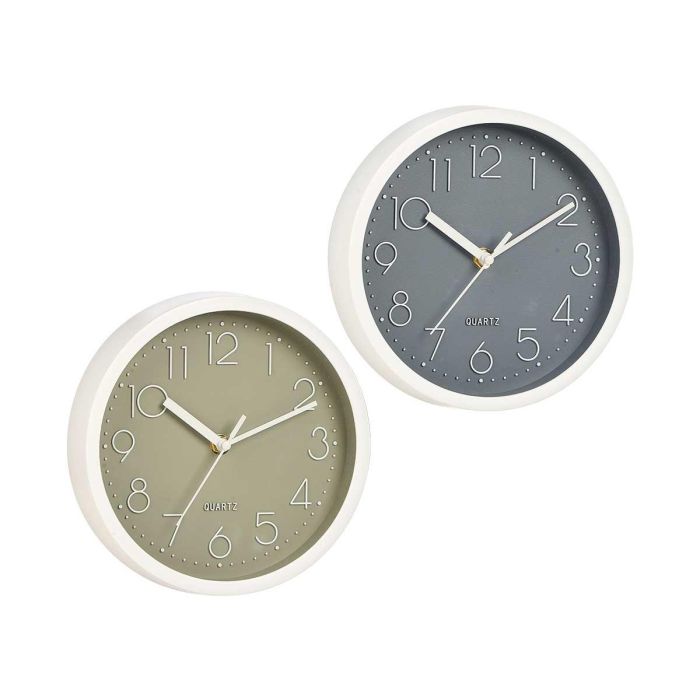 Reloj Redondo 20 Cm Sencillo Surtidos Giftdecor (12 Unidades) 1 Reloj Redondo 20 Cm Sencillo Surtidos Giftdecor (12 Unidades) 1