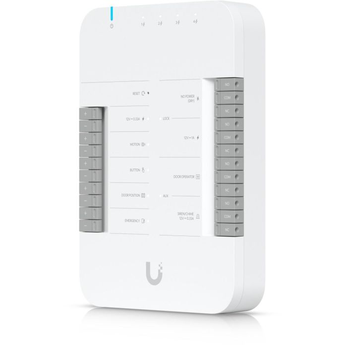 Ubiquiti UA-Hub-Door Access Door Hub Ethernet LAN 10/100/1000 Mbit/s, con indicadores LED y solicitud de salida 1 Ubiquiti UA-Hub-Door Access Door Hub Ethernet LAN 10/100/1000 Mbit/s, con indicadores LED y solicitud de salida 1