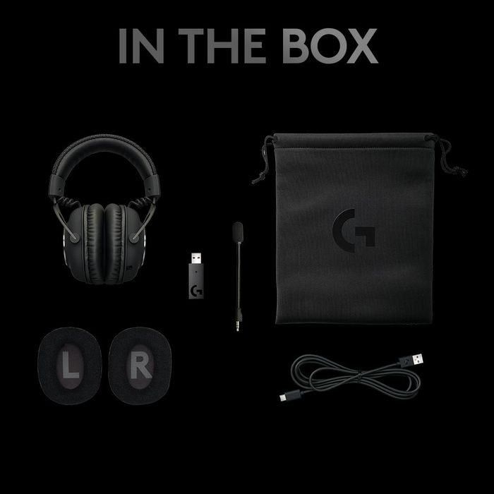 Logitech PRO X Wireless LIGHTSPEED Gaming Headset 12 Logitech PRO X Wireless LIGHTSPEED Gaming Headset 12