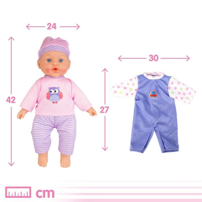 Muñeca bebé Colorbaby 2 Unidades 24 x 42 x 11 cm 1 Muñeca bebé Colorbaby 2 Unidades 24 x 42 x 11 cm 1