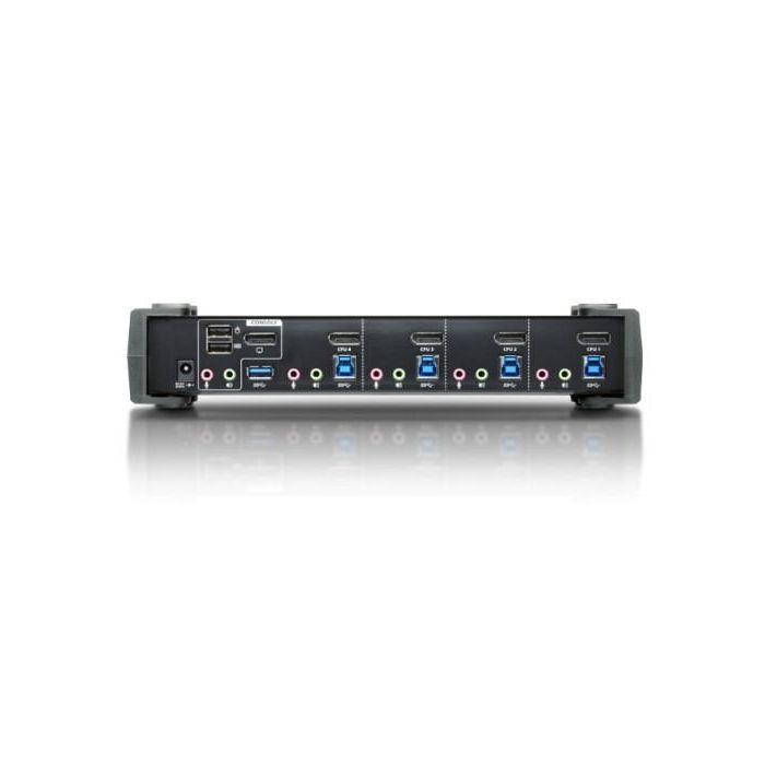 Aten CS1924-AT-G Interruptor KVM USB DisplayPort 4K UHD Negro 1 Aten CS1924-AT-G Interruptor KVM USB DisplayPort 4K UHD Negro 1