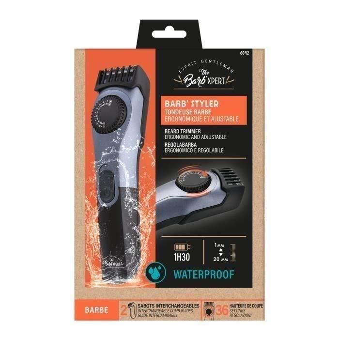 THE BARB' XPERT THE3700206760421 Cortapelos de Batería de Litio - 19 Alturas de Corte, 1h 30 Autonomía, Indicador LED 0 THE BARB' XPERT THE3700206760421 Cortapelos de Batería de Litio - 19 Alturas de Corte, 1h 30 Autonomía, Indicador LED 0