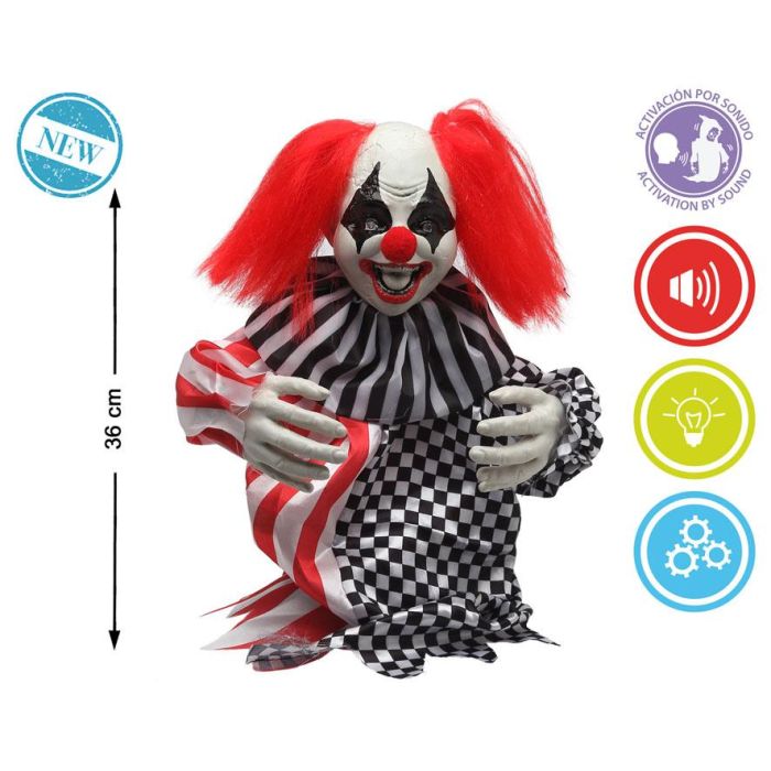 Payaso 36 cm Luz - Sonido - Movimiento