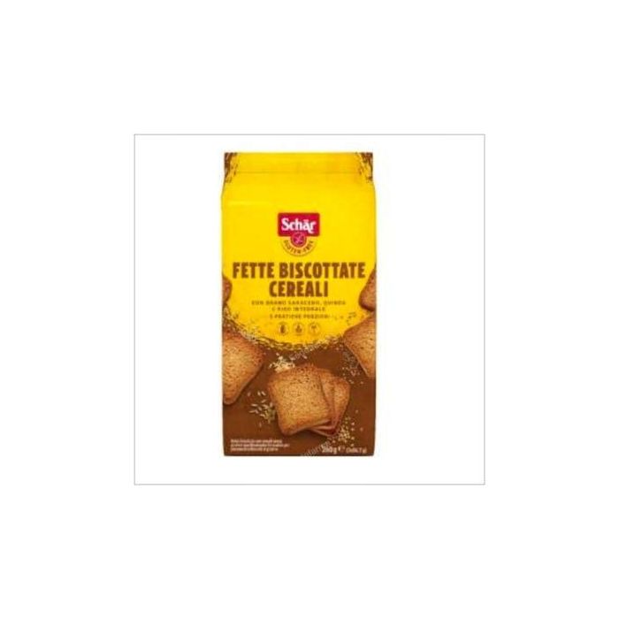 SCHAR Biscotes con Cereales Fette 260g Sin Gluten