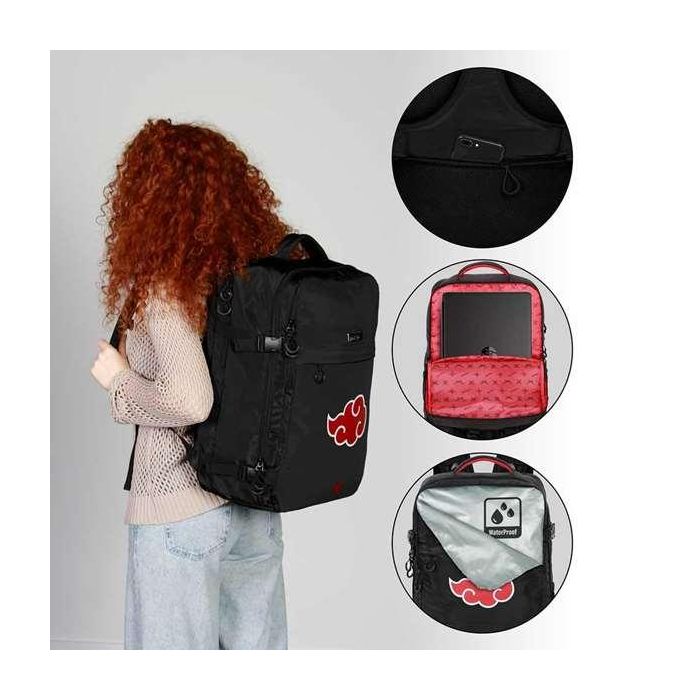 Karactermania Mochila Naruto Clouds 33 x 23 x 47 cm Negro Poliéster 8