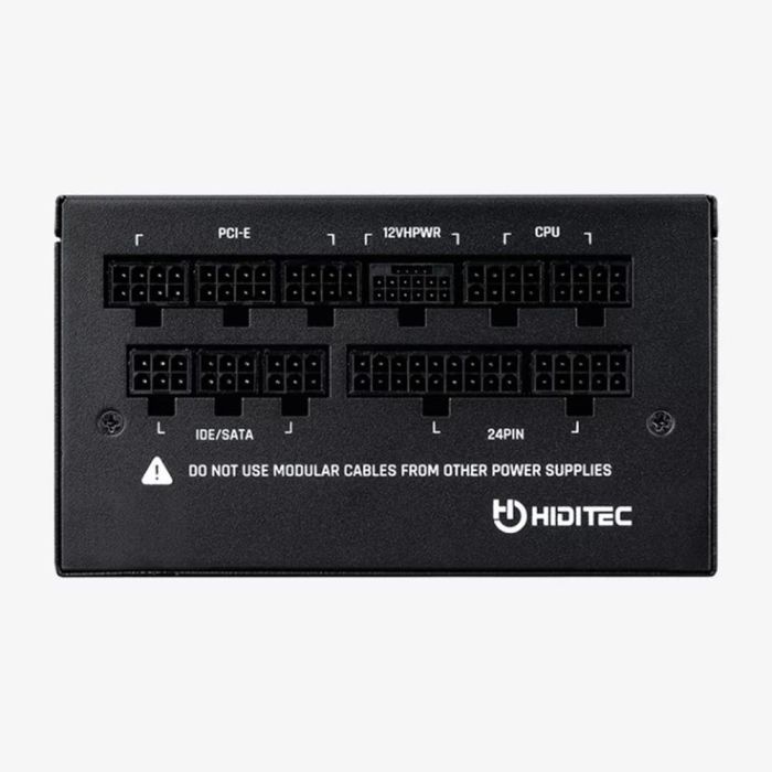 Hiditec PSU010039 Fuente Alimentación 750W 80 Plus Gold ATX 3.0 PCIe 5.0 Full Modular Ventilador 140mm 12VHPWR para RTX 40 2 Hiditec PSU010039 Fuente Alimentación 750W 80 Plus Gold ATX 3.0 PCIe 5.0 Full Modular Ventilador 140mm 12VHPWR para RTX 40 2