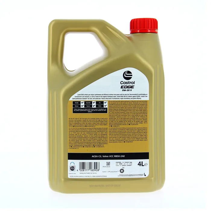 Castrol EDGE 0W-20 V Aceite de motor - 4L 2
