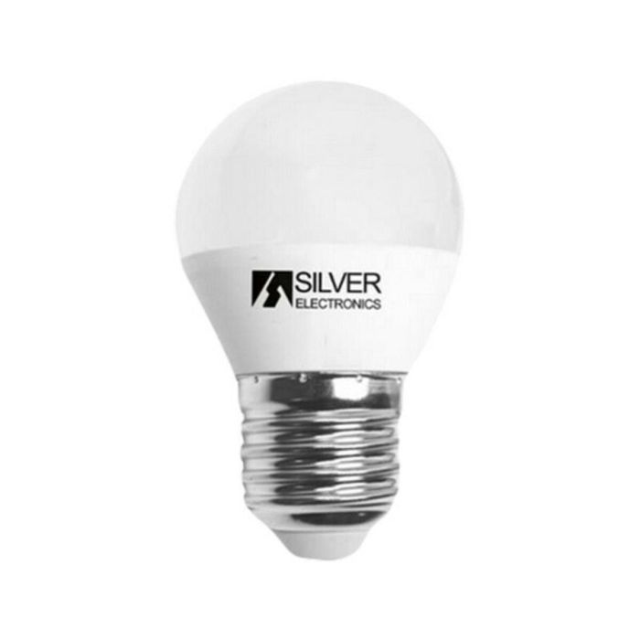 Bombilla LED Esférica Silver Electronics 960727 E27 7W 1
