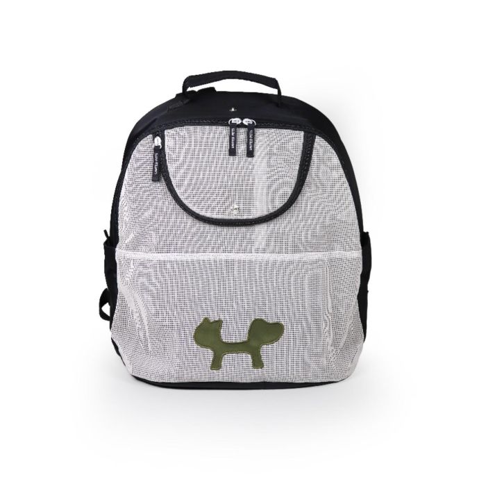 United Pets Mochila Transportín para Perros Urban Reverse Backpack Eco Cabina Avión, Máx. 7kg, Tejido Reciclado Negro/Verde 3 United Pets Mochila Transportín para Perros Urban Reverse Backpack Eco Cabina Avión, Máx. 7kg, Tejido Reciclado Negro/Verde 3
