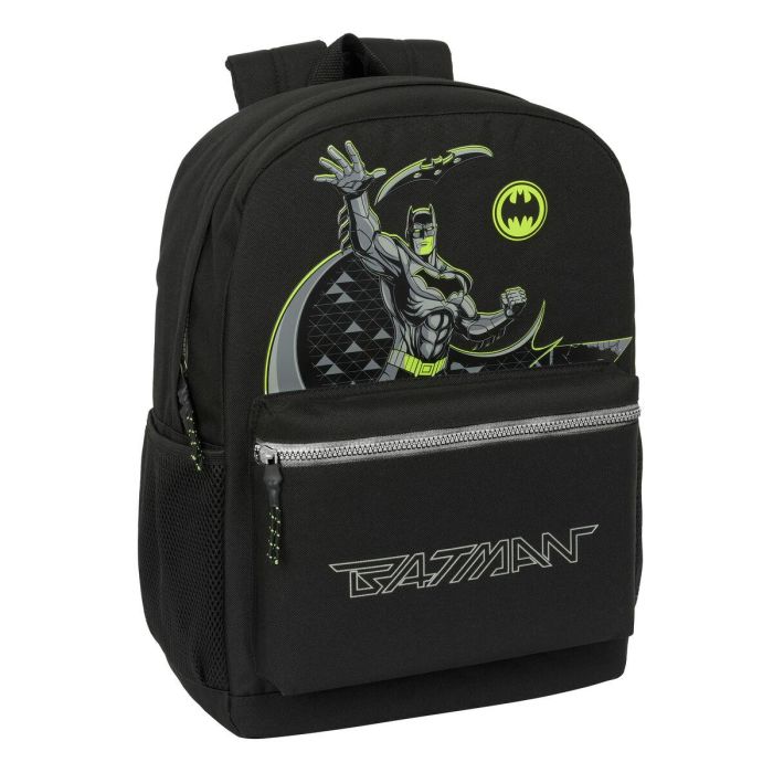 Mochila Escolar Batman Game over Negro 32 x 43 x 14 cm