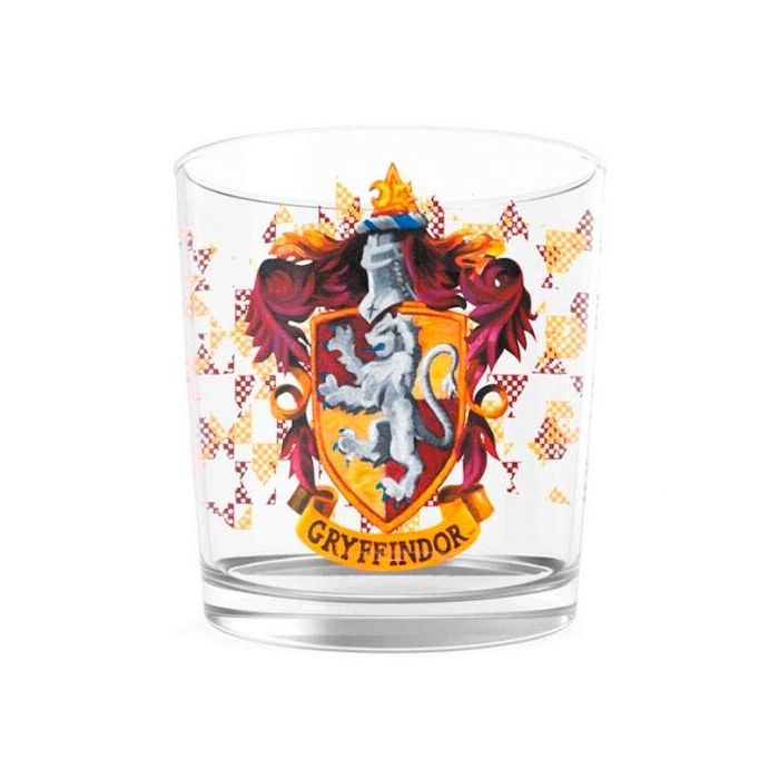 SD TOYS Harry Potter Vaso de Cristal con Logo Gryffindor