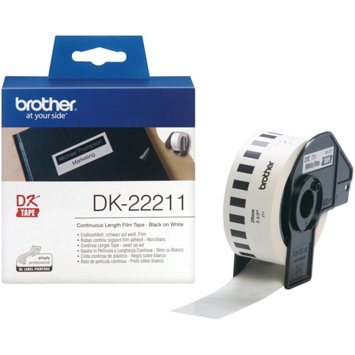 Consumibles Brother Cinta Cont Pelicula Blanca 29x1524 Consumibles Brother Cinta Cont Pelicula Blanca 29x1524