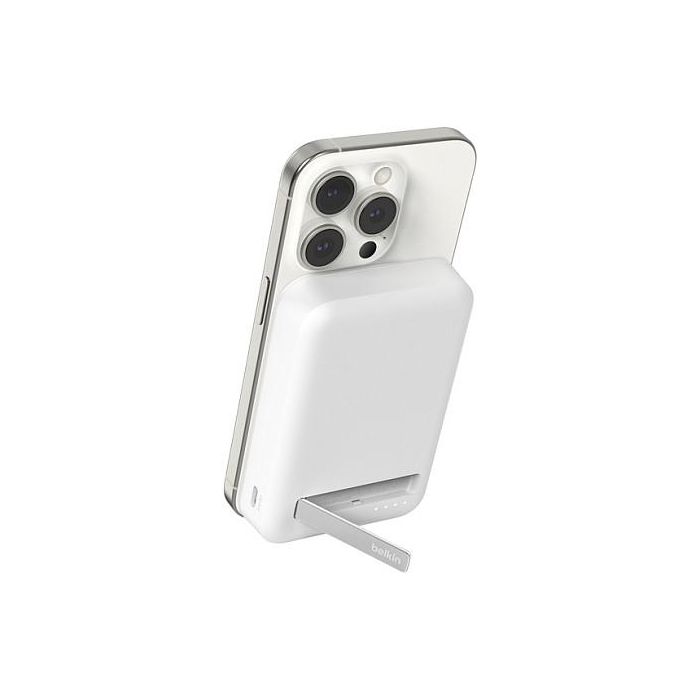 Belkin BPD008BTWH Powerbank Magnética 10000 mAh Qi2 Carga Rápida Inalámbrica Blanca para iPhone 0 Belkin BPD008BTWH Powerbank Magnética 10000 mAh Qi2 Carga Rápida Inalámbrica Blanca para iPhone 0