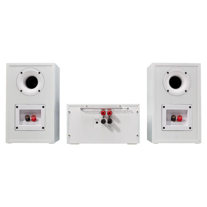Medion AAAPE16825 Minicadena Hi-Fi Radio por Internet DAB/FM Reproductor de CD 2x15W RMS Blanco 8 Medion AAAPE16825 Minicadena Hi-Fi Radio por Internet DAB/FM Reproductor de CD 2x15W RMS Blanco 8