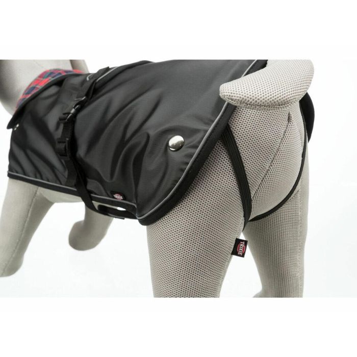 Abrigo para Perro Trixie Hermy Negro Rojo XS 4 Abrigo para Perro Trixie Hermy Negro Rojo XS 4