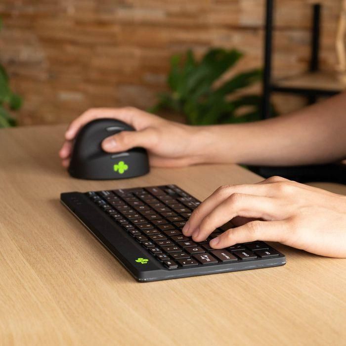 R-Go Tools Ergonomic keyboard R-Go Compact Break, compact keyboard with break software, QWERTY (IT), Bluetooth, black 3 R-Go Tools Ergonomic keyboard R-Go Compact Break, compact keyboard with break software, QWERTY (IT), Bluetooth, black 3