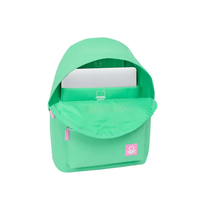 Mochila para Portátil Benetton benetton Verde 31 x 41 x 16 cm 3