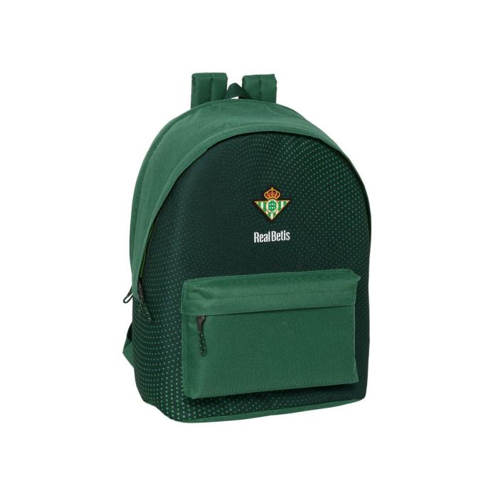 Mochila Safta Doble Para Portatil 15,6-' + Usb Resistente Agua Real Betis Balompie 440x310x180 mm