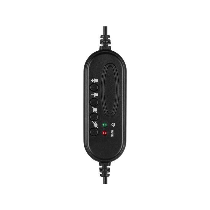 Sandberg Auriculares USB Saver para PC, reuniones, videollamadas y teletrabajo con control de volumen 1