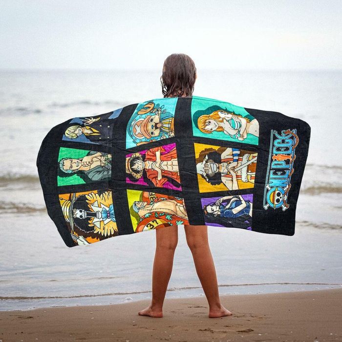 Toalla de Playa One Piece Multicolor 70 x 140 cm 4 Toalla de Playa One Piece Multicolor 70 x 140 cm 4