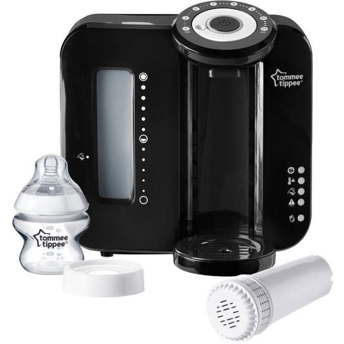 TOMMEE TIPPEE Perfect Prep - calienta biberones - nueva función hot shot - negro TOMMEE TIPPEE Perfect Prep - calienta biberones - nueva función hot shot - negro