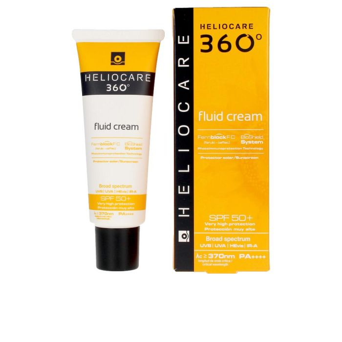 Heliocare 360º Protector Solar Crema Fluida SPF50+ 50 ml | Protección Facial Avanzada para Pieles Normales y Secas 1