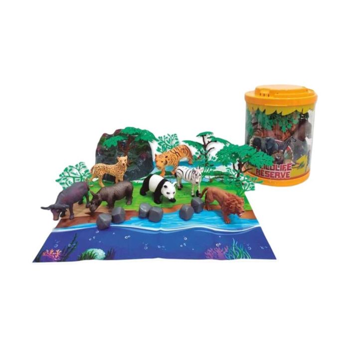 Playset 22 x 17 cm Animales