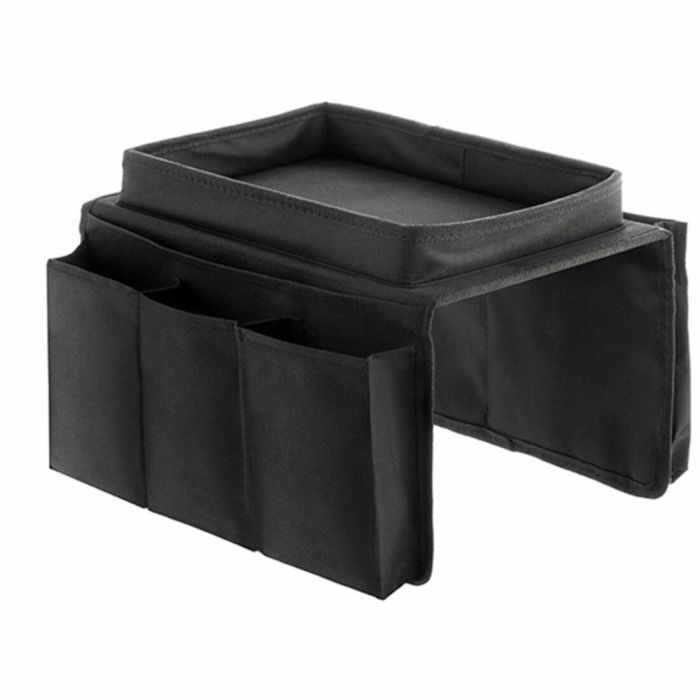 Innovagoods Bandeja para sofá con organizador de mandos v0101223 - Negro