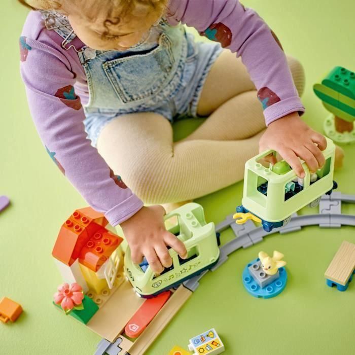 LEGO DUPLO My Town 10427 Tren de aventuras interactivo - Juguetes de aprendizaje temprano para niños de 2 años 3 LEGO DUPLO My Town 10427 Tren de aventuras interactivo - Juguetes de aprendizaje temprano para niños de 2 años 3